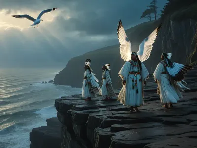 Seagull People Myth Meaning & Symbolism