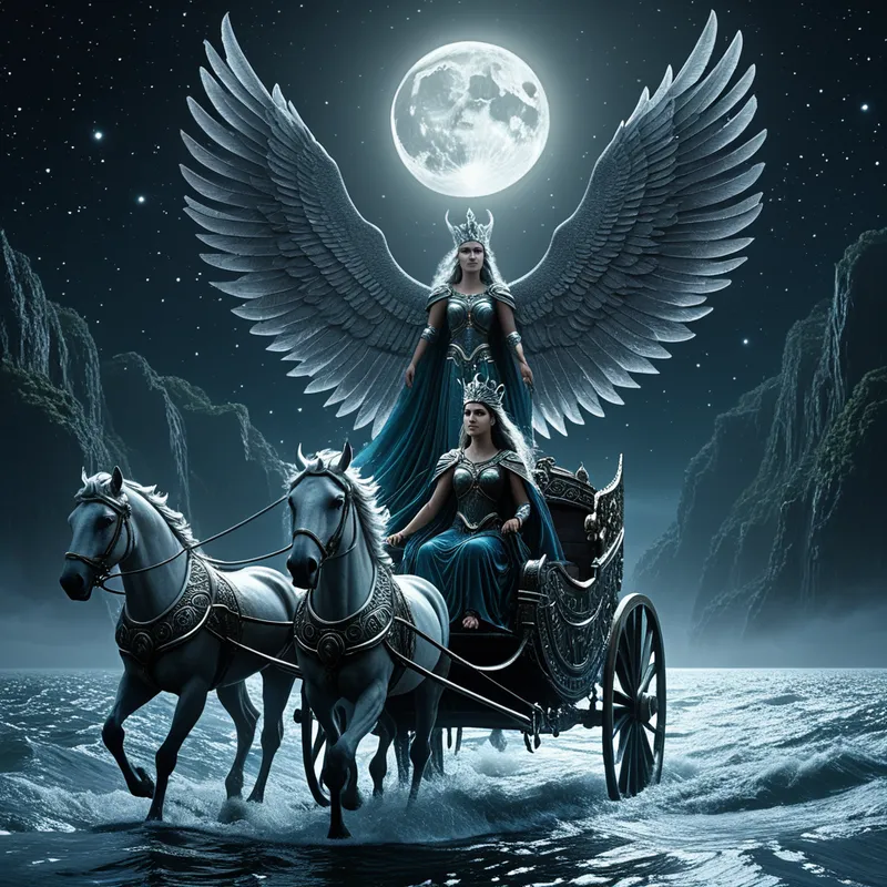 Selene & Oceanus Myth Meaning & Symbolism