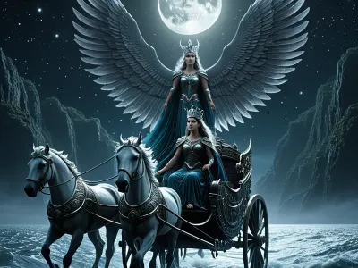 Selene & Oceanus Myth Meaning & Symbolism