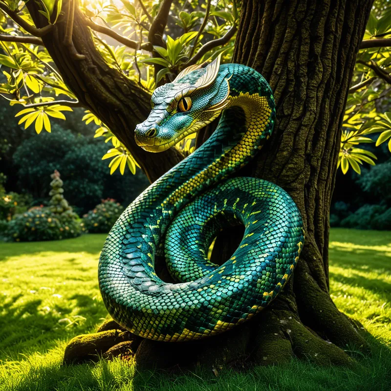 Serpent in Eden Myth Meaning & Symbolism
