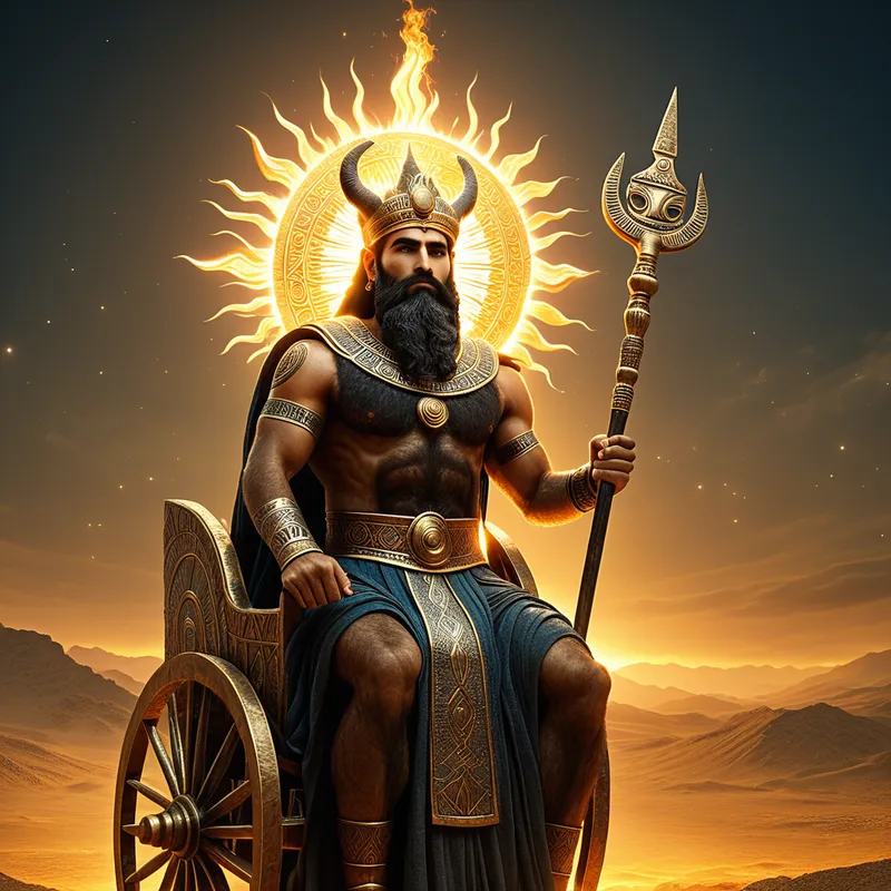 Shamash the Sun God Myth Meaning & Symbolism