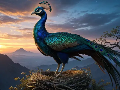 Simurgh's Nest Myth Meaning & Symbolism