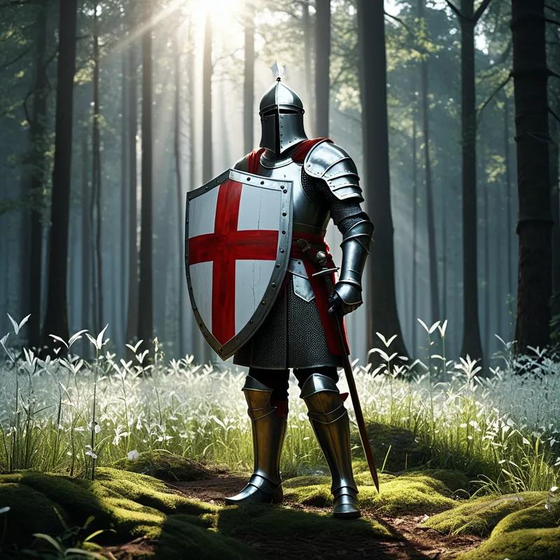 Sir Galahad's Shield Myth Meaning & Symbolism