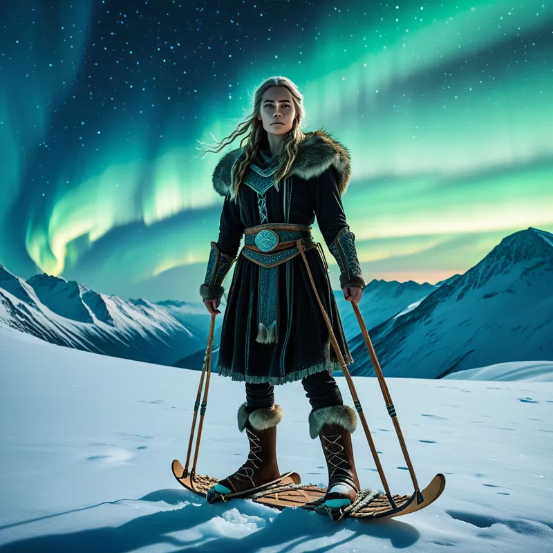 Skadi's Snowshoes Myth Meaning & Symbolism