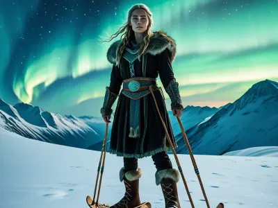 Skadi's Snowshoes Myth Meaning & Symbolism