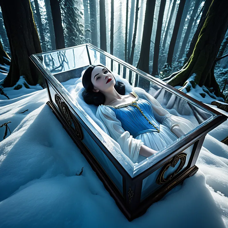 Snow White's Glass Coffin Myth Meaning & Symbolism