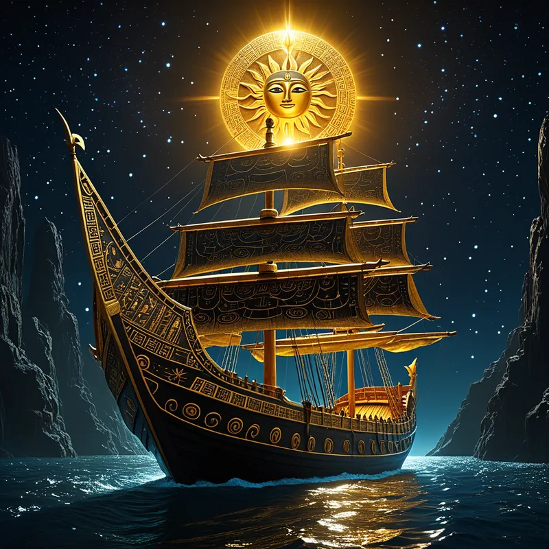 Solar Barque of Ra Myth Meaning & Symbolism