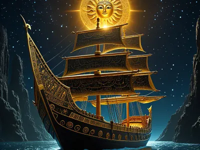 Solar Barque of Ra Myth Meaning & Symbolism