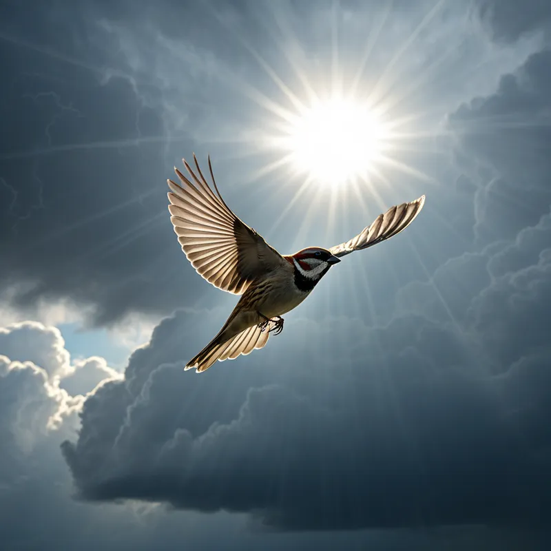 Sparrow as Divine Care Myth Meaning & Symbolism