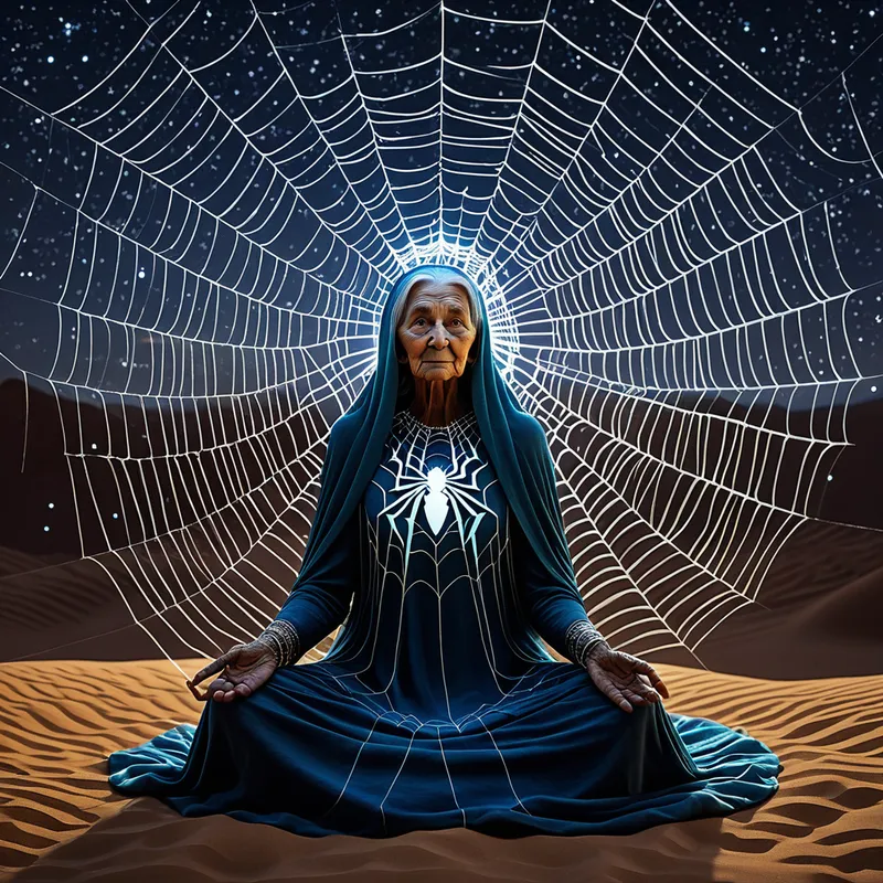 Spider Grandmother / Weaver Myth Meaning & Symbolism