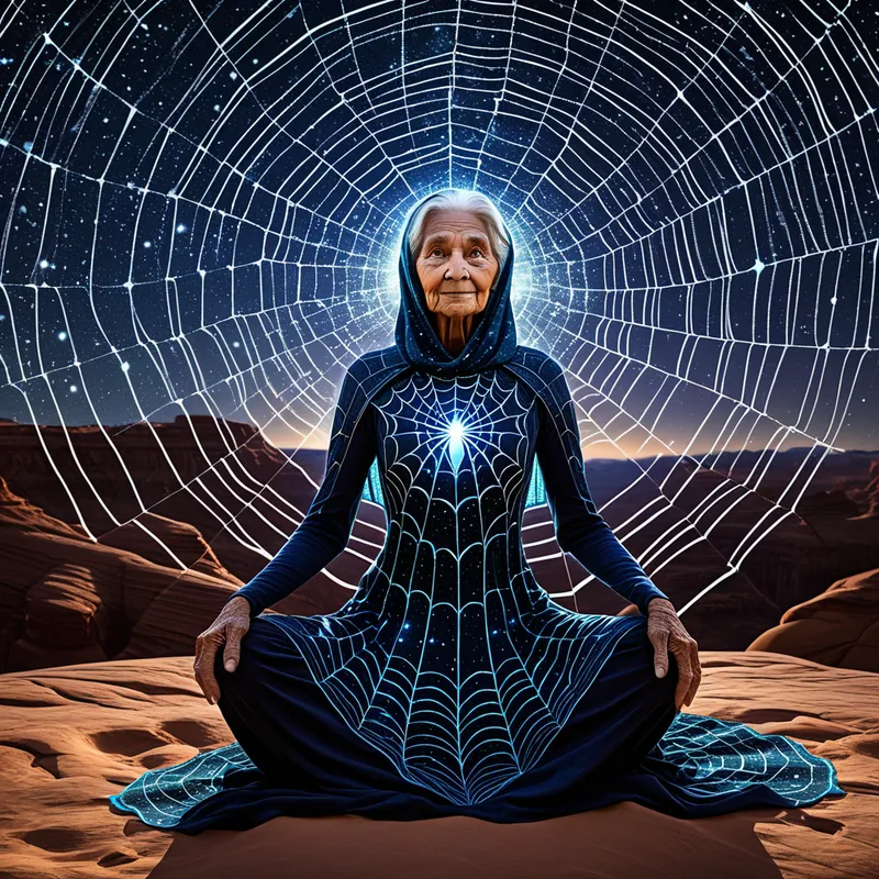 Spider Woman's Web Myth Meaning & Symbolism