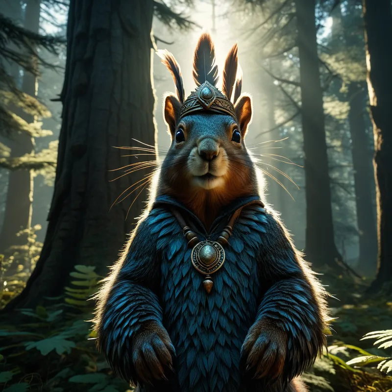 Squirrel as Trickster Myth Meaning & Symbolism