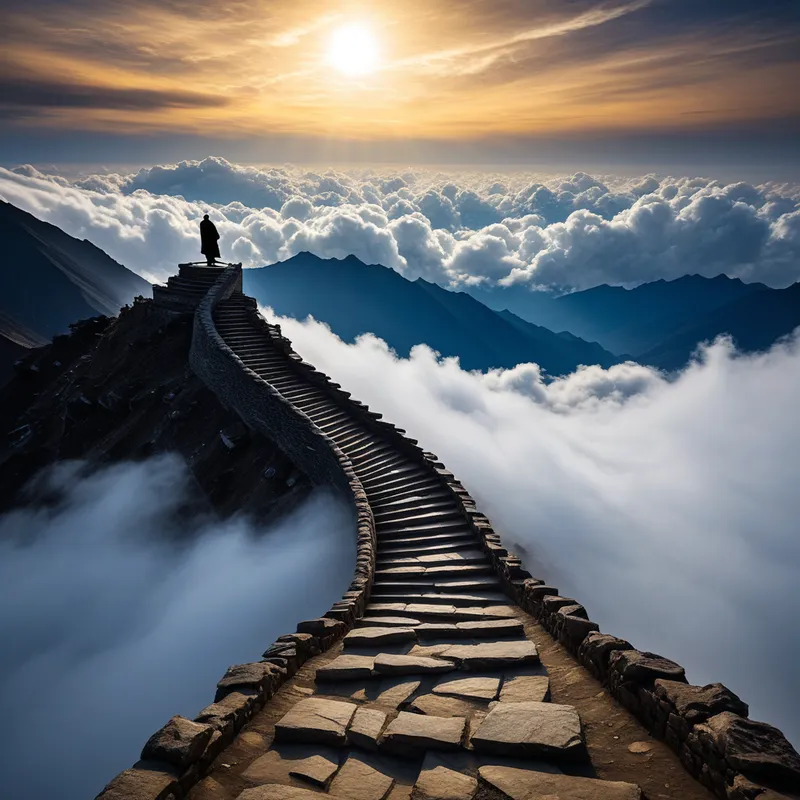 Stairway to Enlightenment Myth Meaning & Symbolism