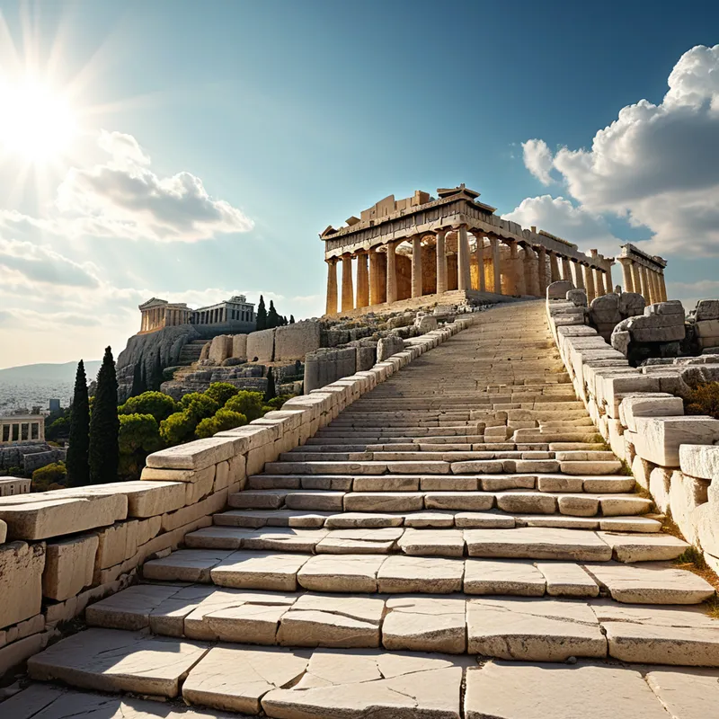 Steps of the Acropolis Myth Meaning & Symbolism