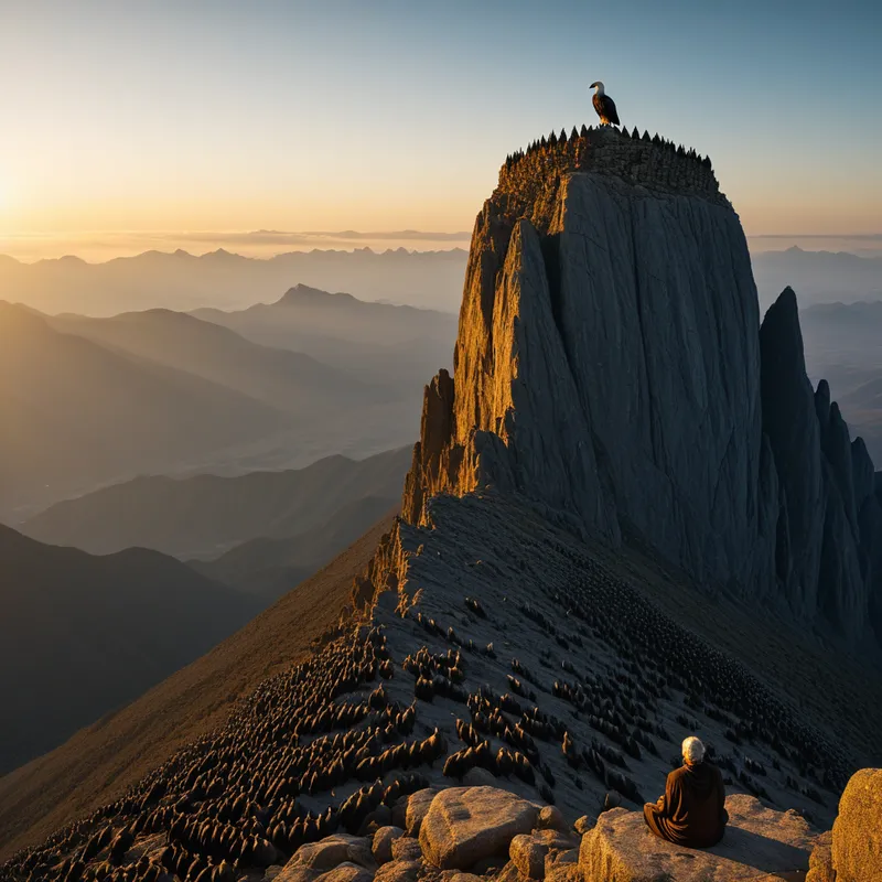 Summit of Vulture Peak Myth Meaning & Symbolism