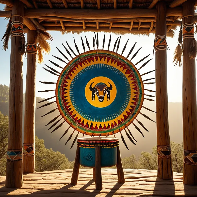 Sun Dance Drum Myth Meaning & Symbolism