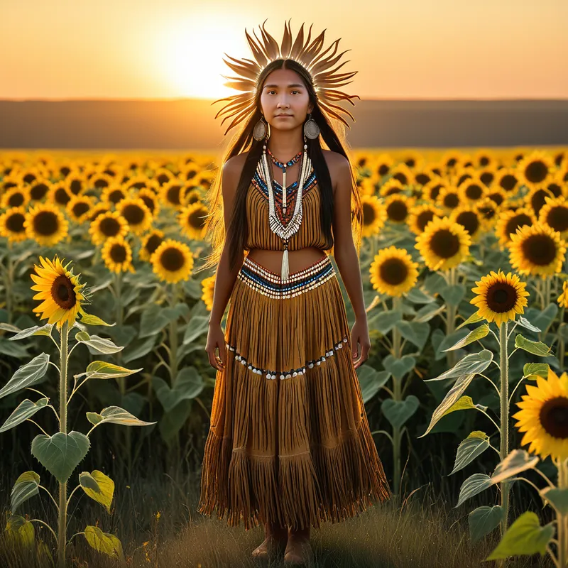 Sunflower Maiden Myth Meaning & Symbolism