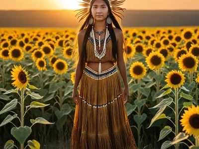 Sunflower Maiden Myth Meaning & Symbolism