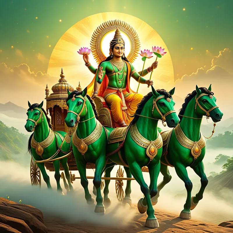 Surya's Rays Myth Meaning & Symbolism