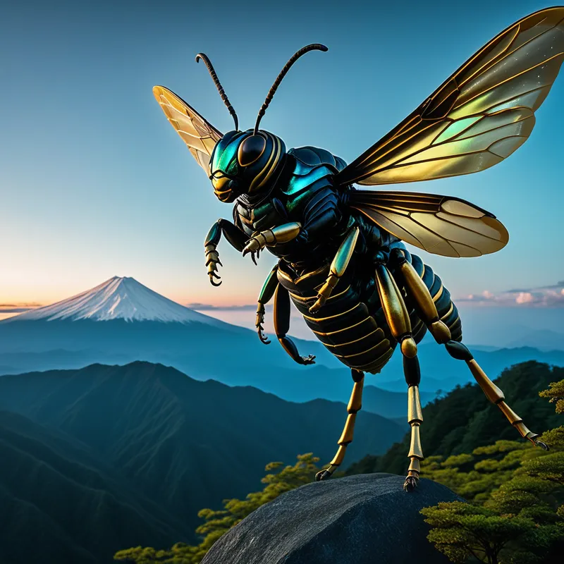 Suzumebachi Myth Meaning & Symbolism