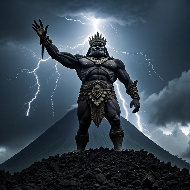 Tambora and the Sky Darkness Myth Meaning & Symbolism