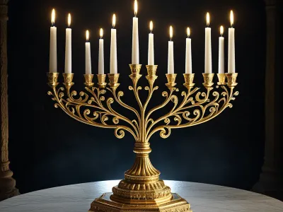 Temple Menorah Myth Meaning & Symbolism