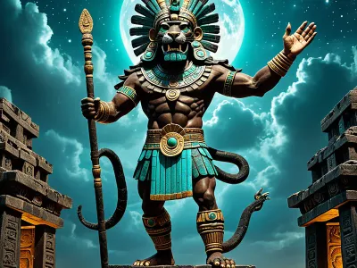 Tezcatlipoca's Smoking Mirror Myth Meaning & Symbolism