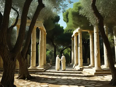 The Academy of Plato in ancien Myth Meaning & Symbolism