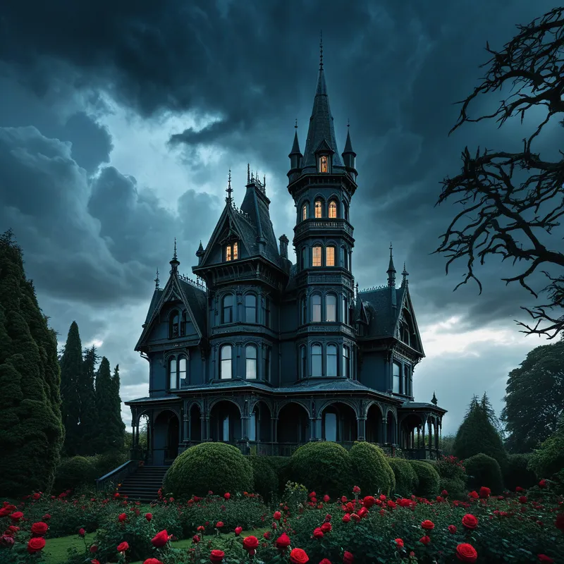 The Addams Family Mansion Myth Meaning & Symbolism