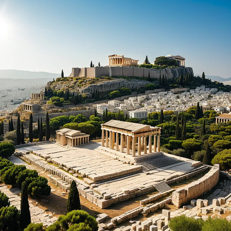 The Agora of ancient Athens (m Myth Meaning & Symbolism