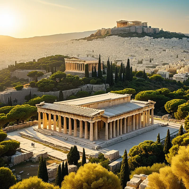 The Agora of Athens Myth Meaning & Symbolism