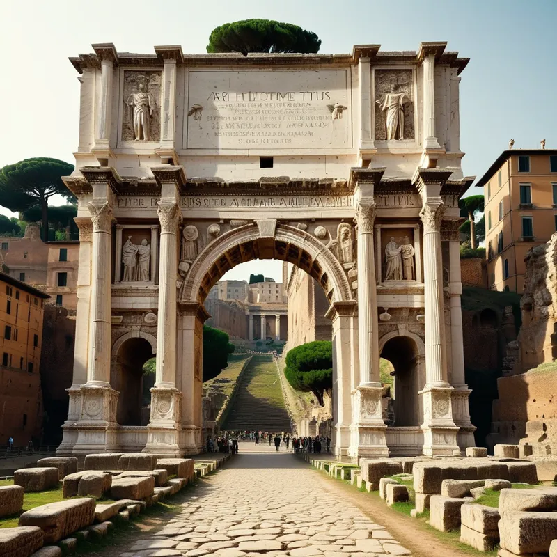 The Arch of Titus Myth Meaning & Symbolism