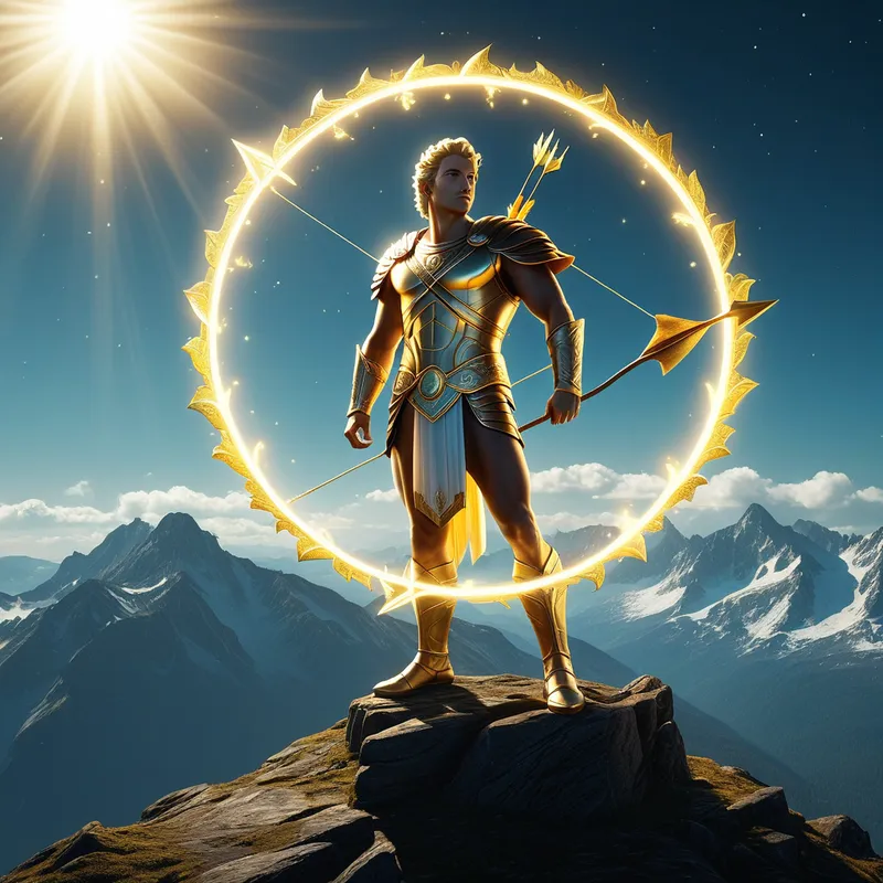 The Arrow of Apollo - both as Myth Meaning & Symbolism