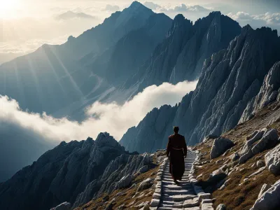 The ascent of Mount Olympus in Myth Meaning & Symbolism