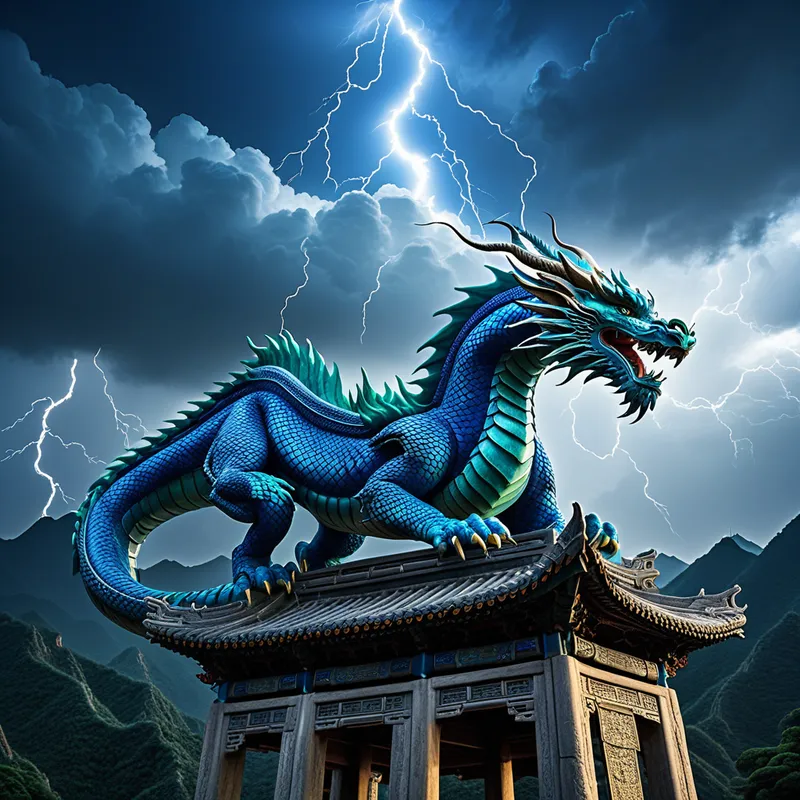 The Azure Dragon Myth Meaning & Symbolism