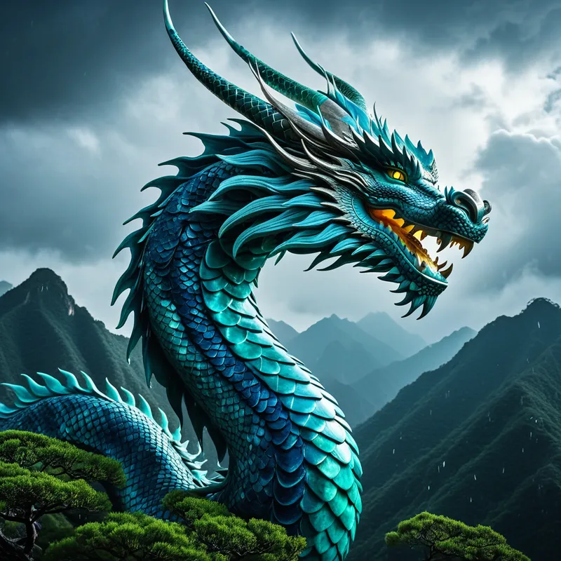 The Azure Dragon of the East Myth Meaning & Symbolism