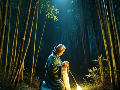 The Bamboo Cutter Myth Meaning & Symbolism