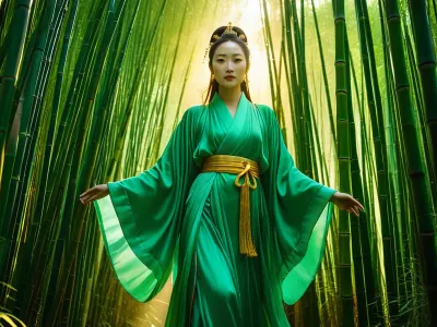 The Bamboo Grove Myth Meaning & Symbolism