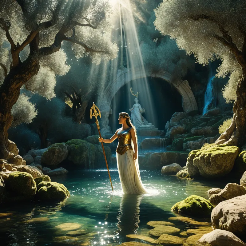 The Baths of Athena Myth Meaning & Symbolism