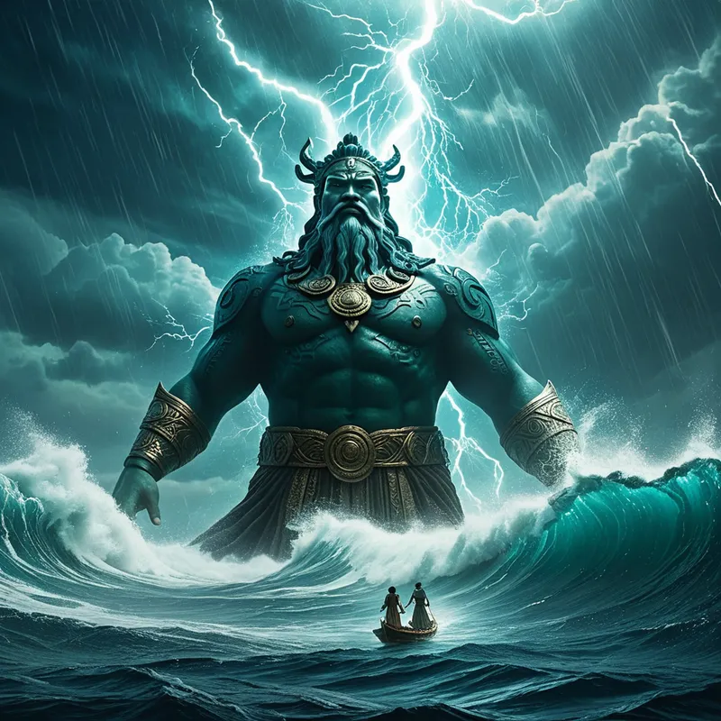 The Battle of the Sky and Sea Myth Meaning & Symbolism