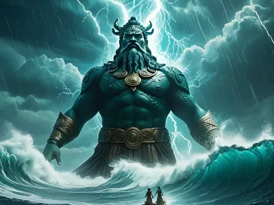 The Battle of the Sky and Sea Myth Meaning & Symbolism
