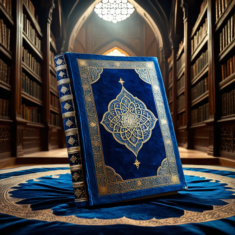 The Blue Quran Myth Meaning & Symbolism