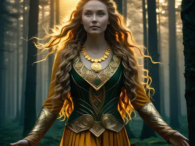 The Brisingamen Necklace Myth Meaning & Symbolism