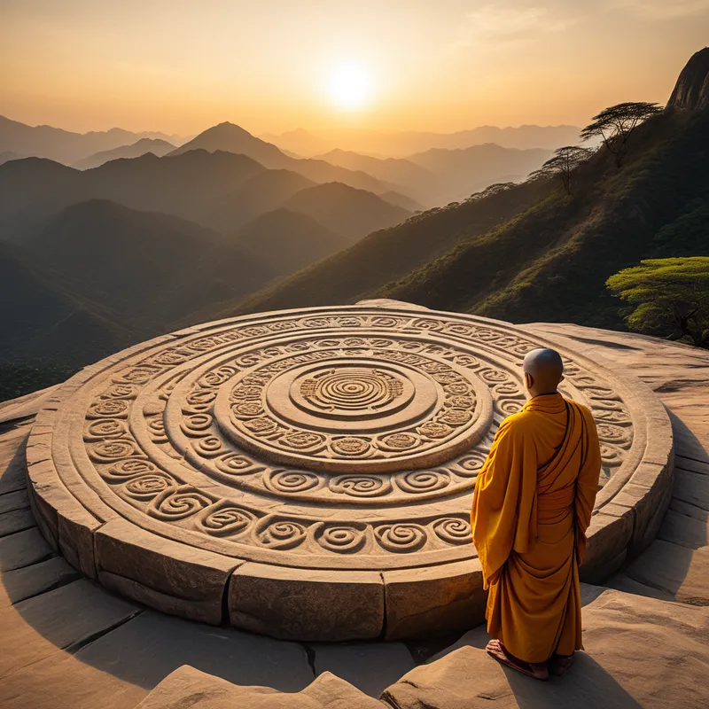 The Buddha's Footprints Myth Meaning & Symbolism