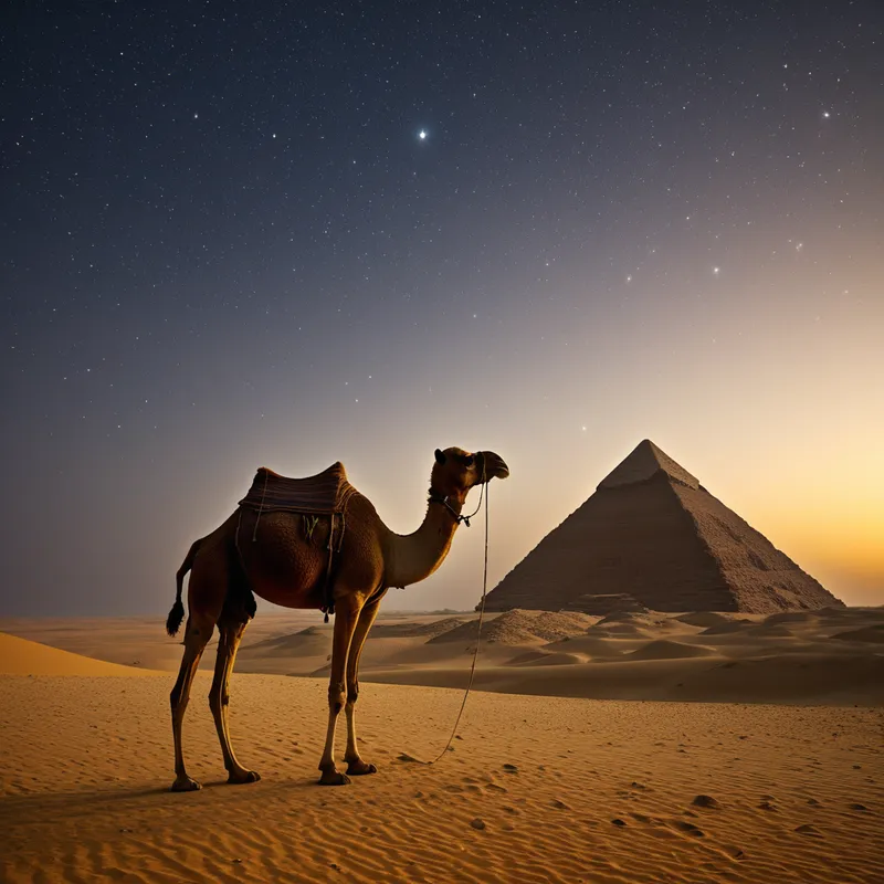 The Camel in Caravans Myth Meaning & Symbolism