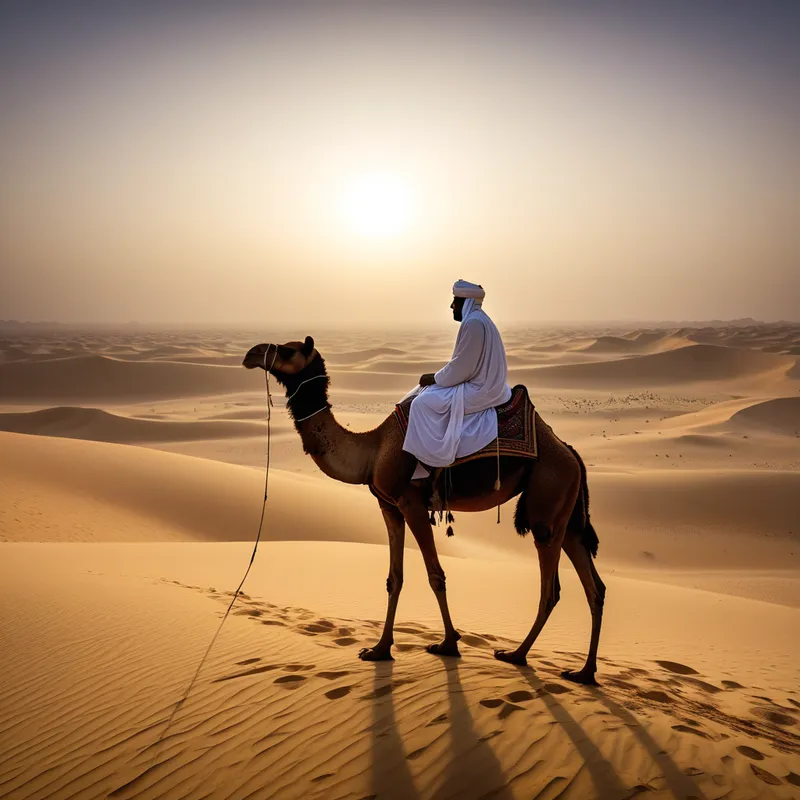 The Camel Rider Who Sees the Ka'ba Myth Meaning & Symbolism
