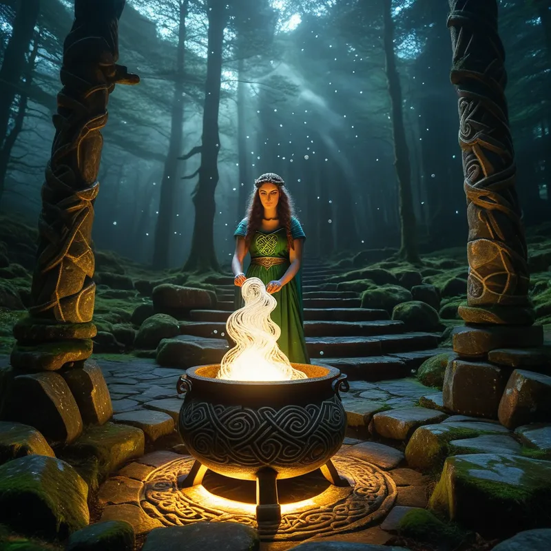 The Cauldron of Cerridwen Myth Meaning & Symbolism