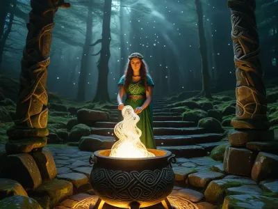 The Cauldron of Cerridwen Myth Meaning & Symbolism