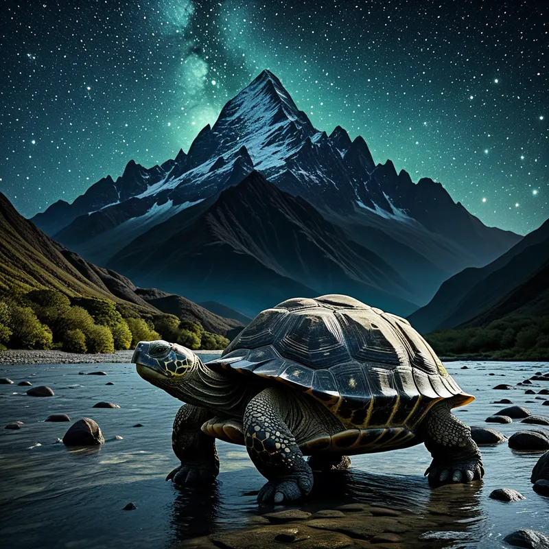 The Century-Old Tortoise Myth Meaning & Symbolism