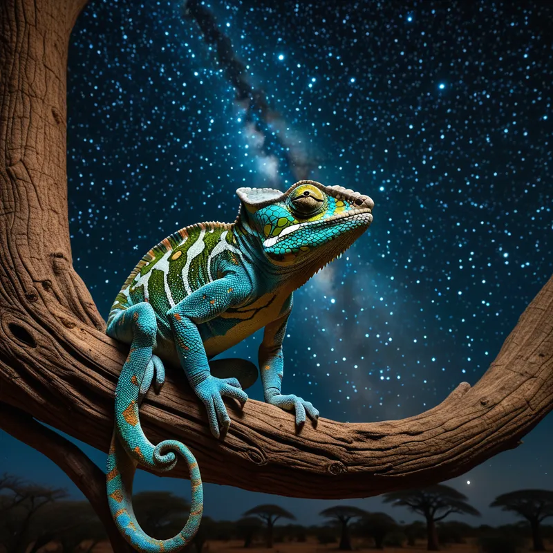 The Chameleon and the Lizard Myth Meaning & Symbolism